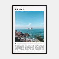 Sinaloa Travel Color Poster