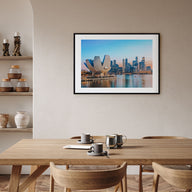 Singapore Landscape Color Poster