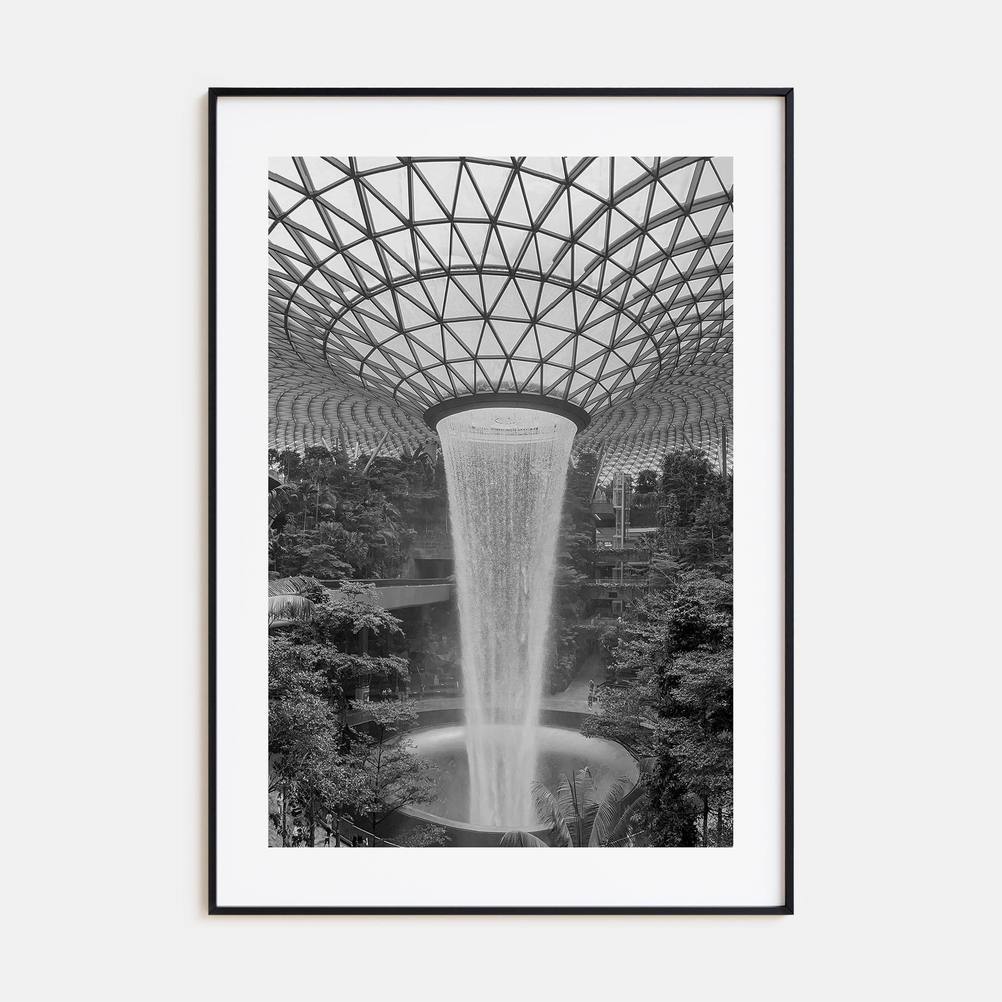 Singapore Photo B&W No 2 Poster