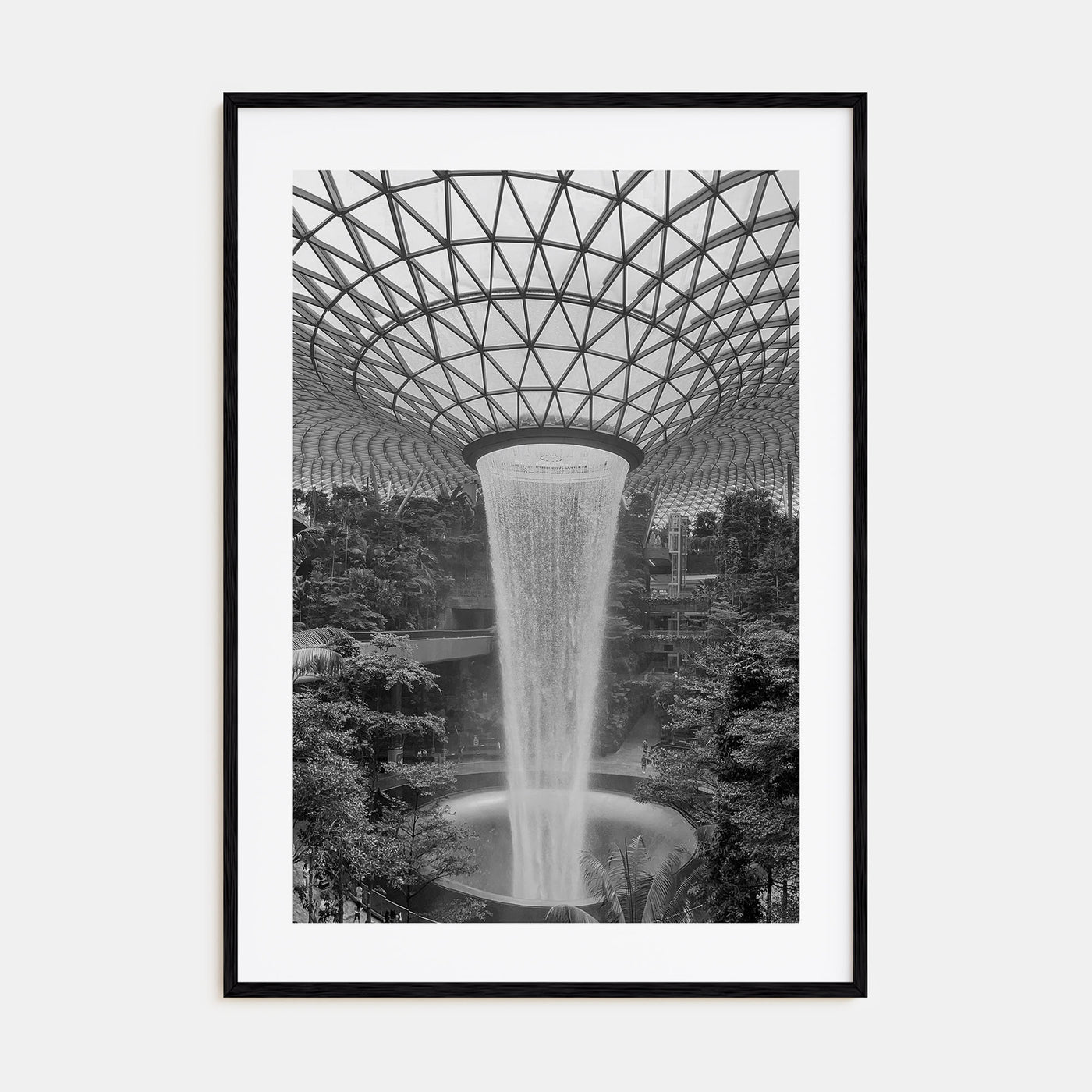 Singapore Photo B&W No 2 Poster