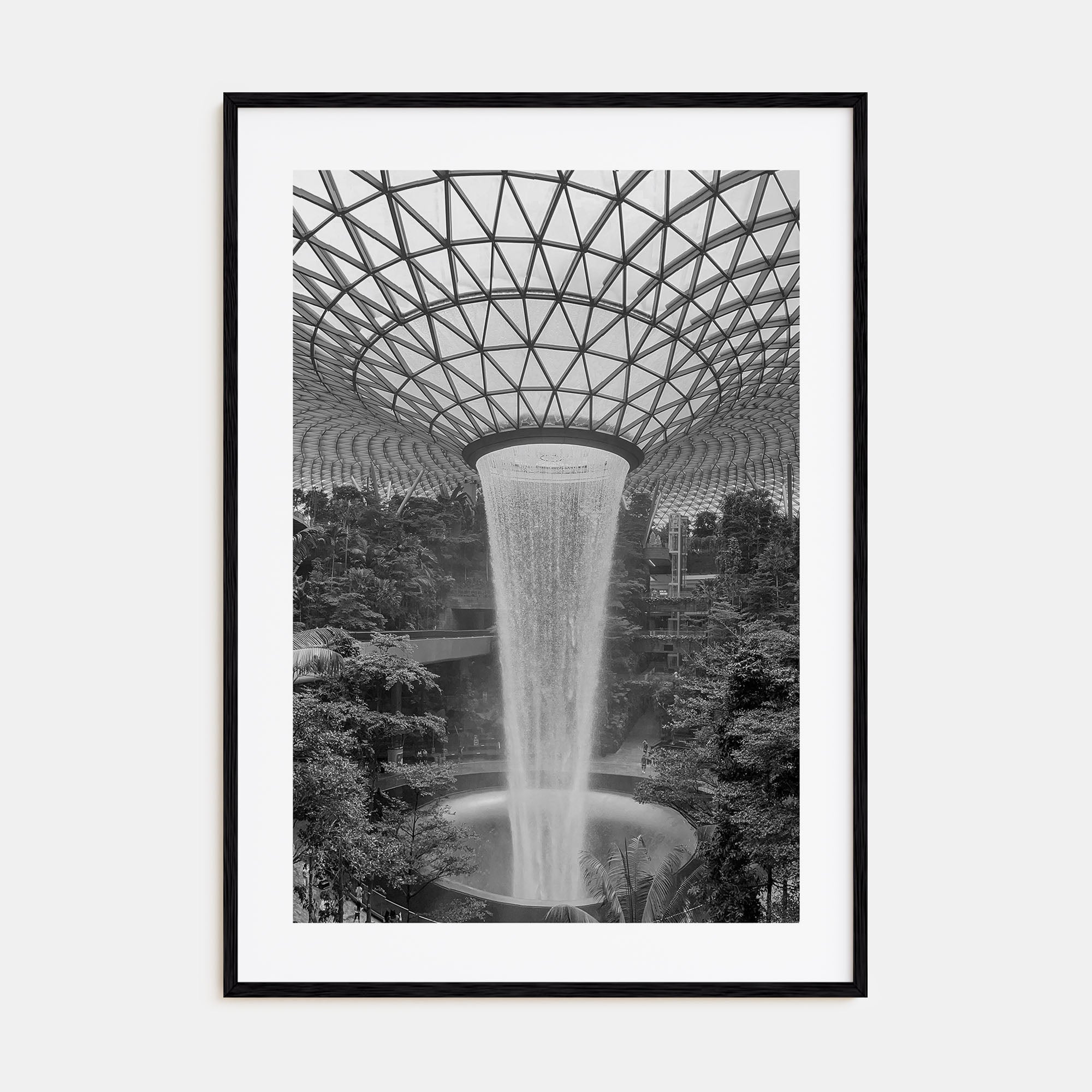 Singapore Photo B&W No 2 Poster