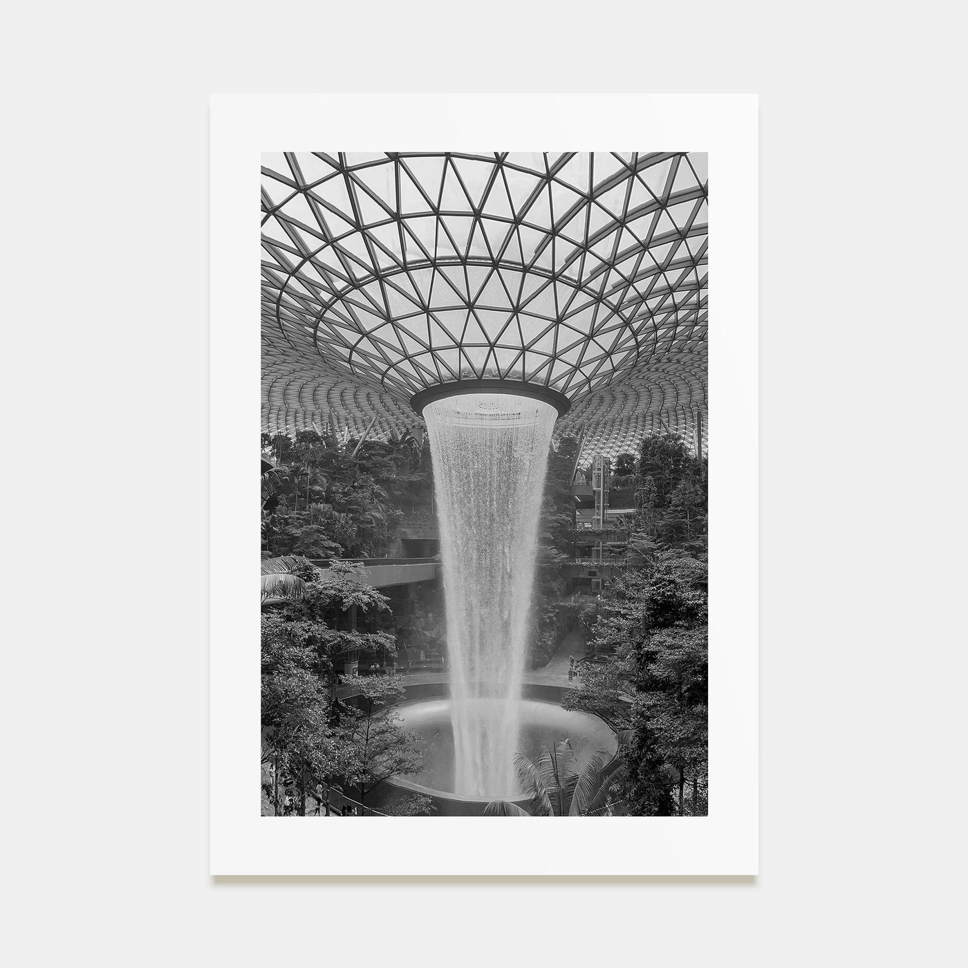 Singapore Photo B&W No 2 Poster