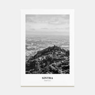 Sintra Portrait B&W Poster