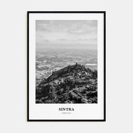Sintra Portrait B&W Poster