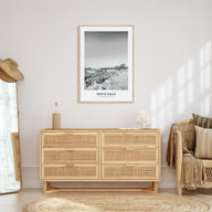 Sioux Falls Portrait B&W Poster