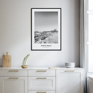 Sioux Falls Portrait B&W Poster