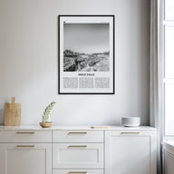 Sioux Falls Travel B&W Poster