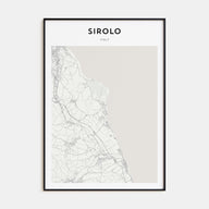 Sirolo Map Portrait Poster