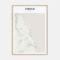 Sirolo Map Portrait Poster