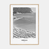 Sirolo Portrait B&W Poster