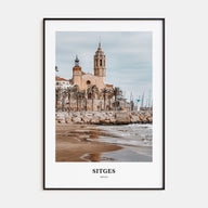 Sitges Portrait Color Poster