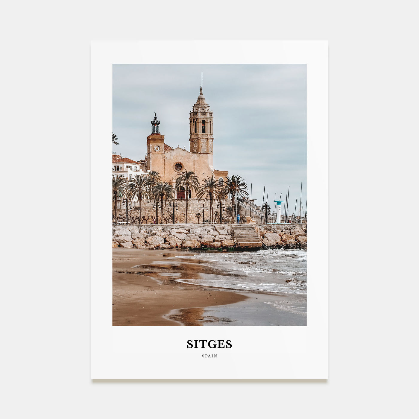 Sitges Portrait Color Poster
