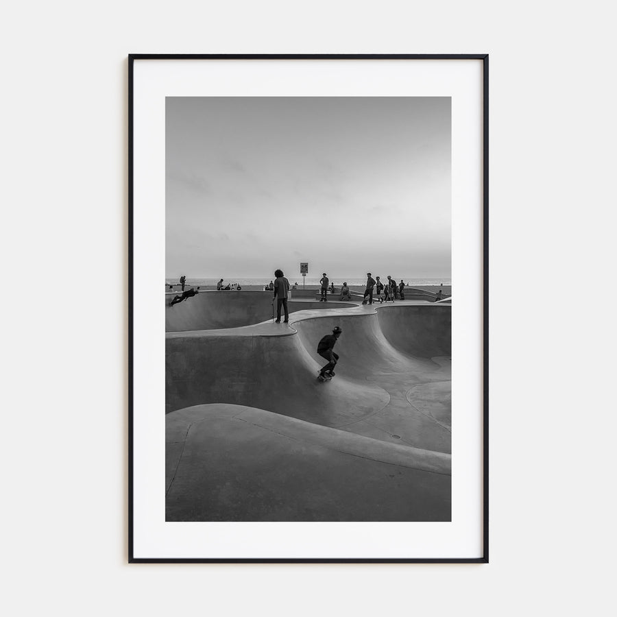 Skateboard Photo B&W No 1 Poster