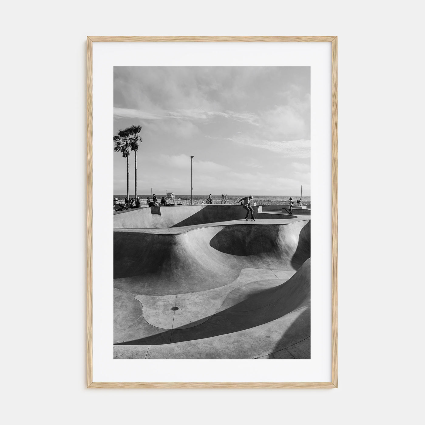 Skateboard Photo B&W No 2 Poster