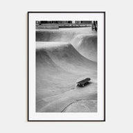 Skateboard Photo B&W No 4 Poster