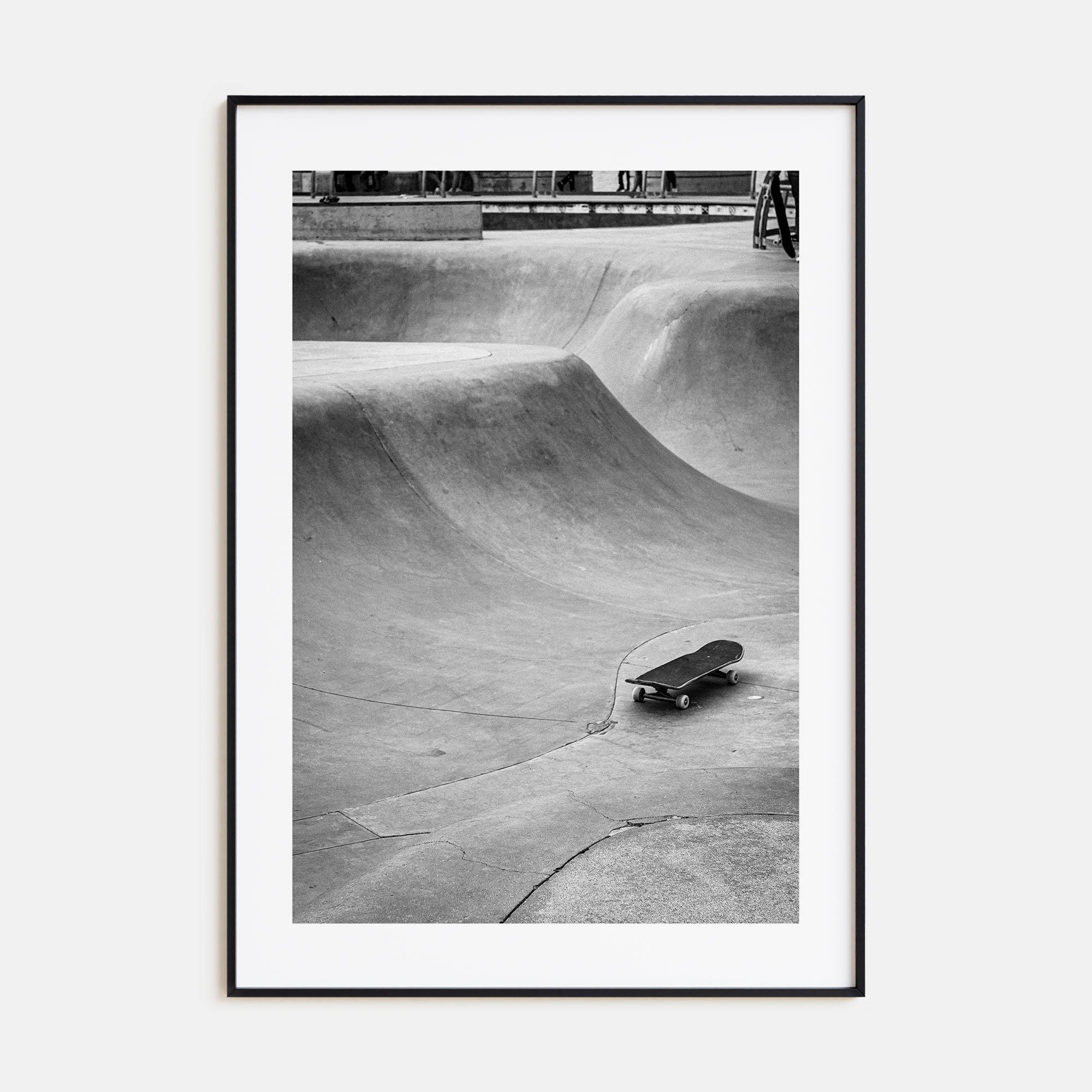 Skateboard Photo B&W No 4 Poster