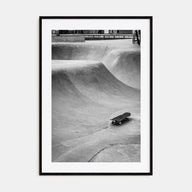 Skateboard Photo B&W No 4 Poster