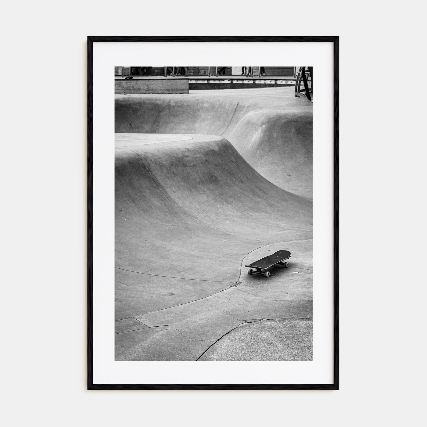 Skateboard Photo B&W No 4 Poster