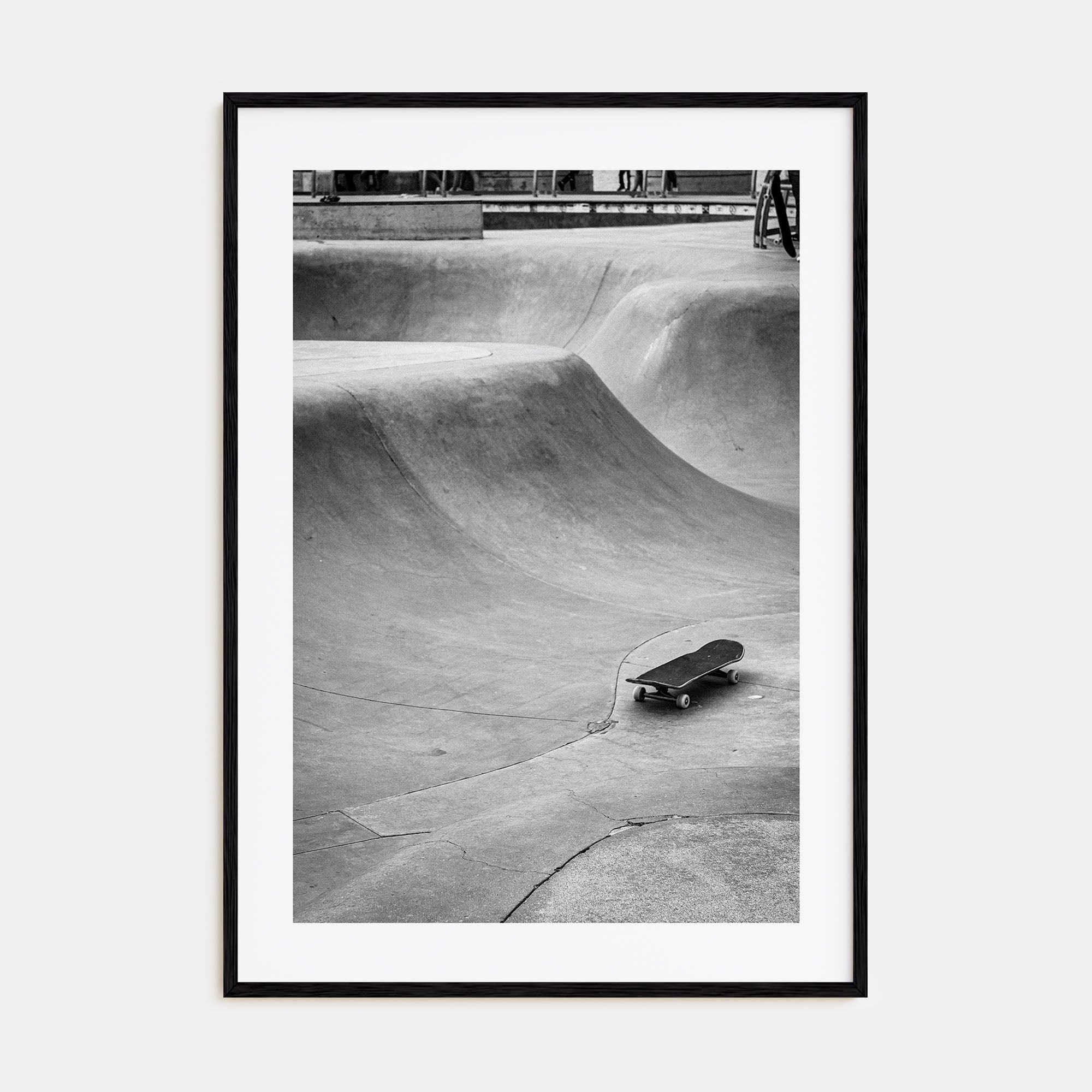 Skateboard Photo B&W No 4 Poster