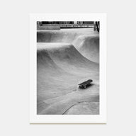 Skateboard Photo B&W No 4 Poster