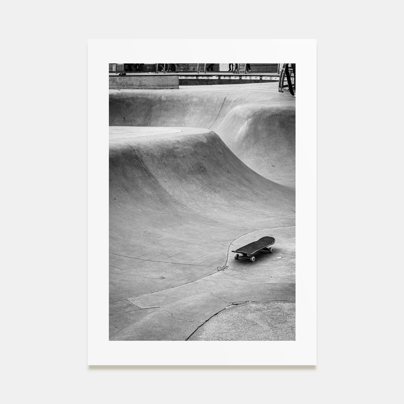 Skateboard Photo B&W No 4 Poster