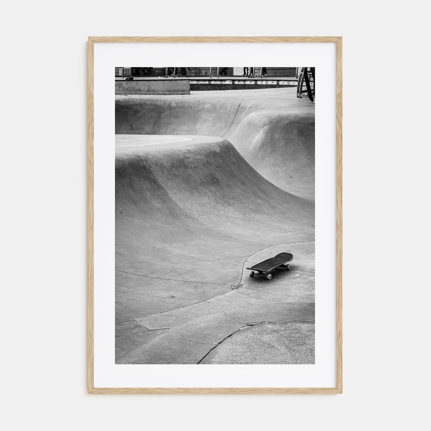 Skateboard Photo B&W No 4 Poster