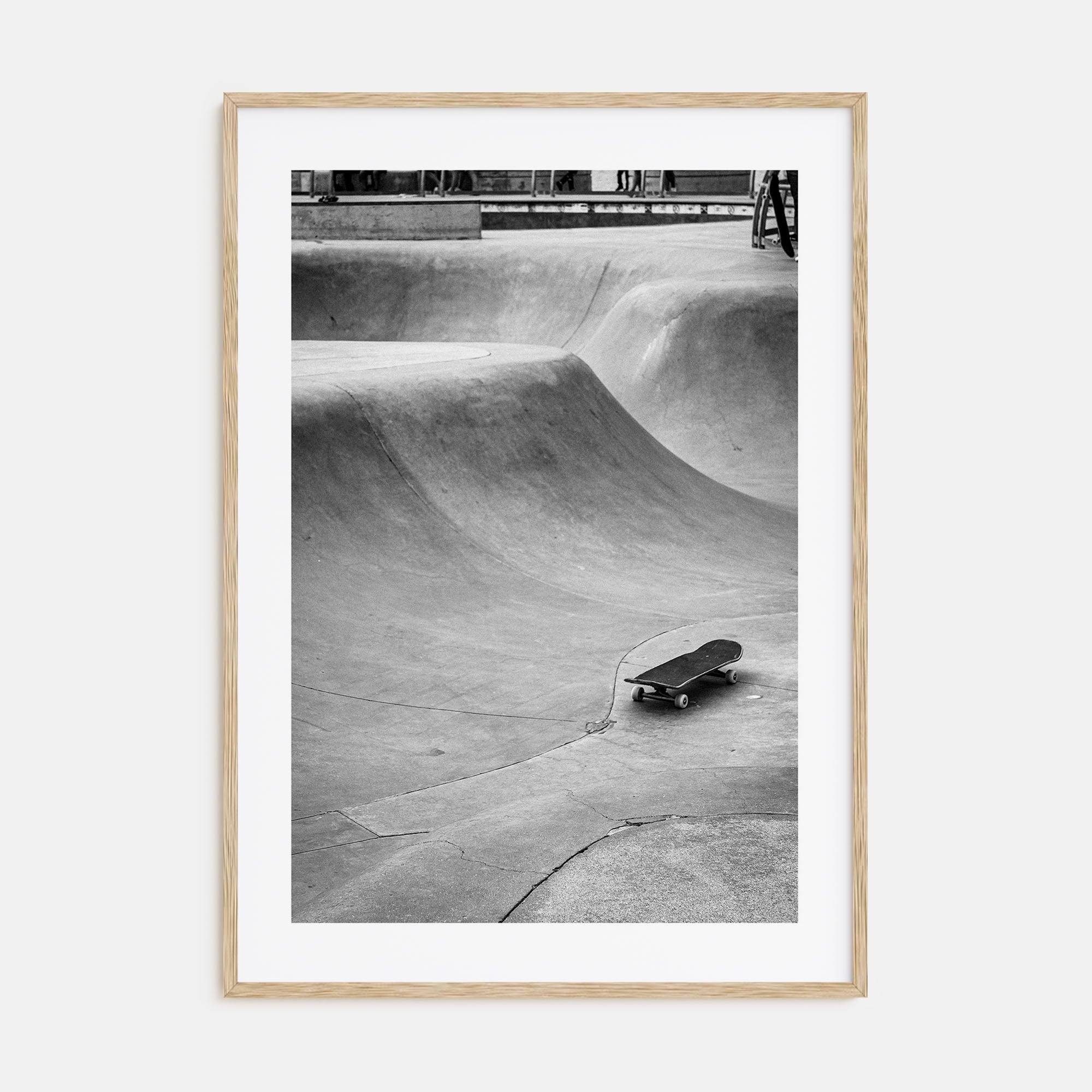 Skateboard Photo B&W No 4 Poster