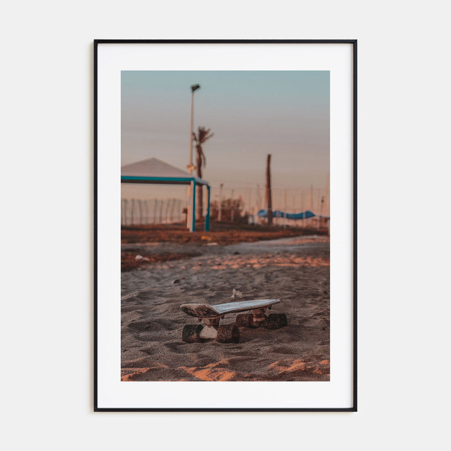 Skateboard Photo Color Poster