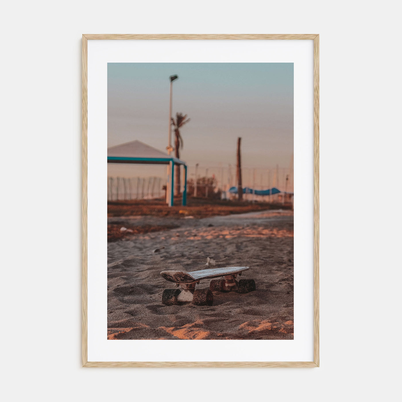 Skateboard Photo Color Poster