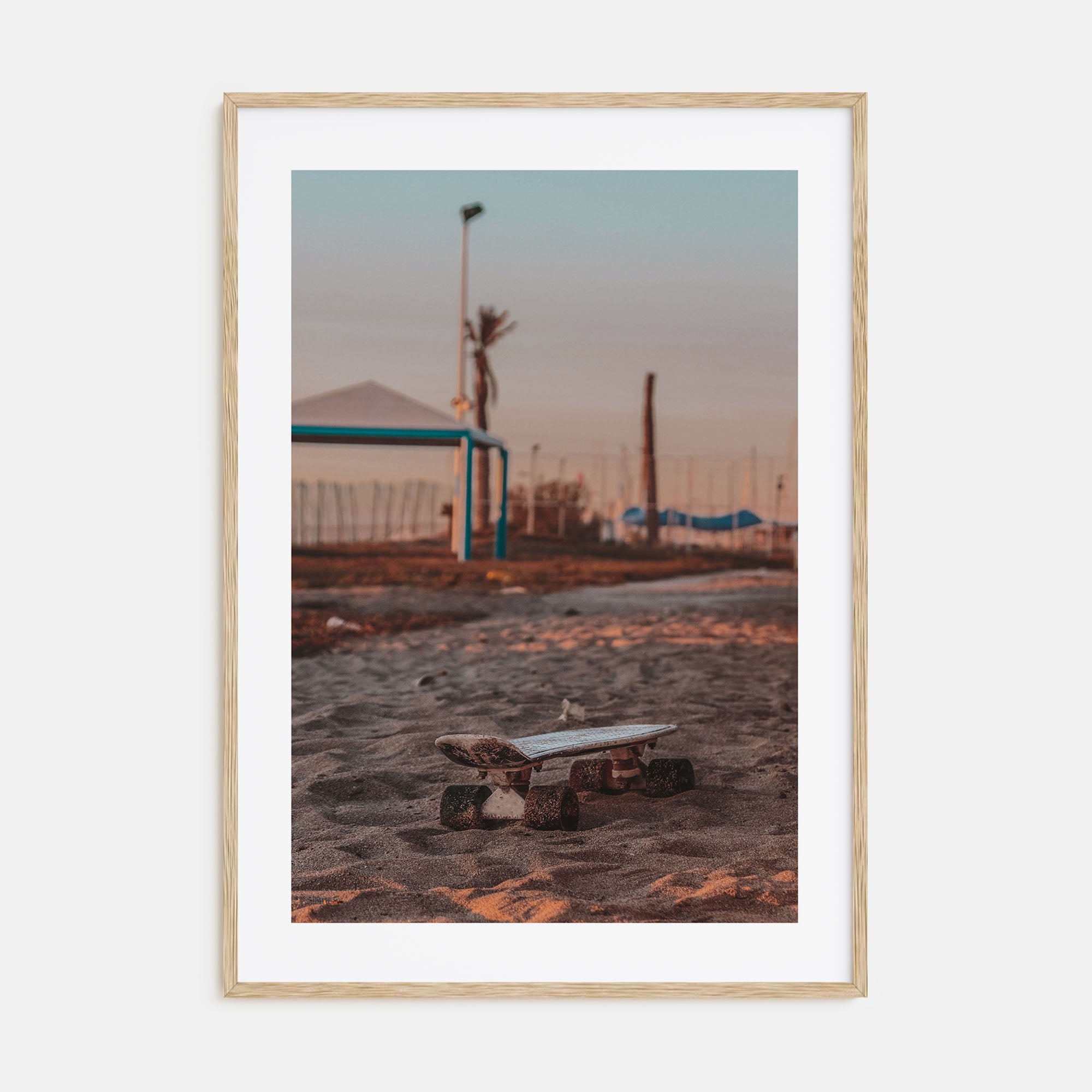 Skateboard Photo Color Poster