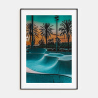 Skatepark Photo Color No 1 Poster