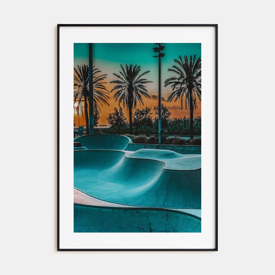 Skatepark Photo Color No 1 Poster