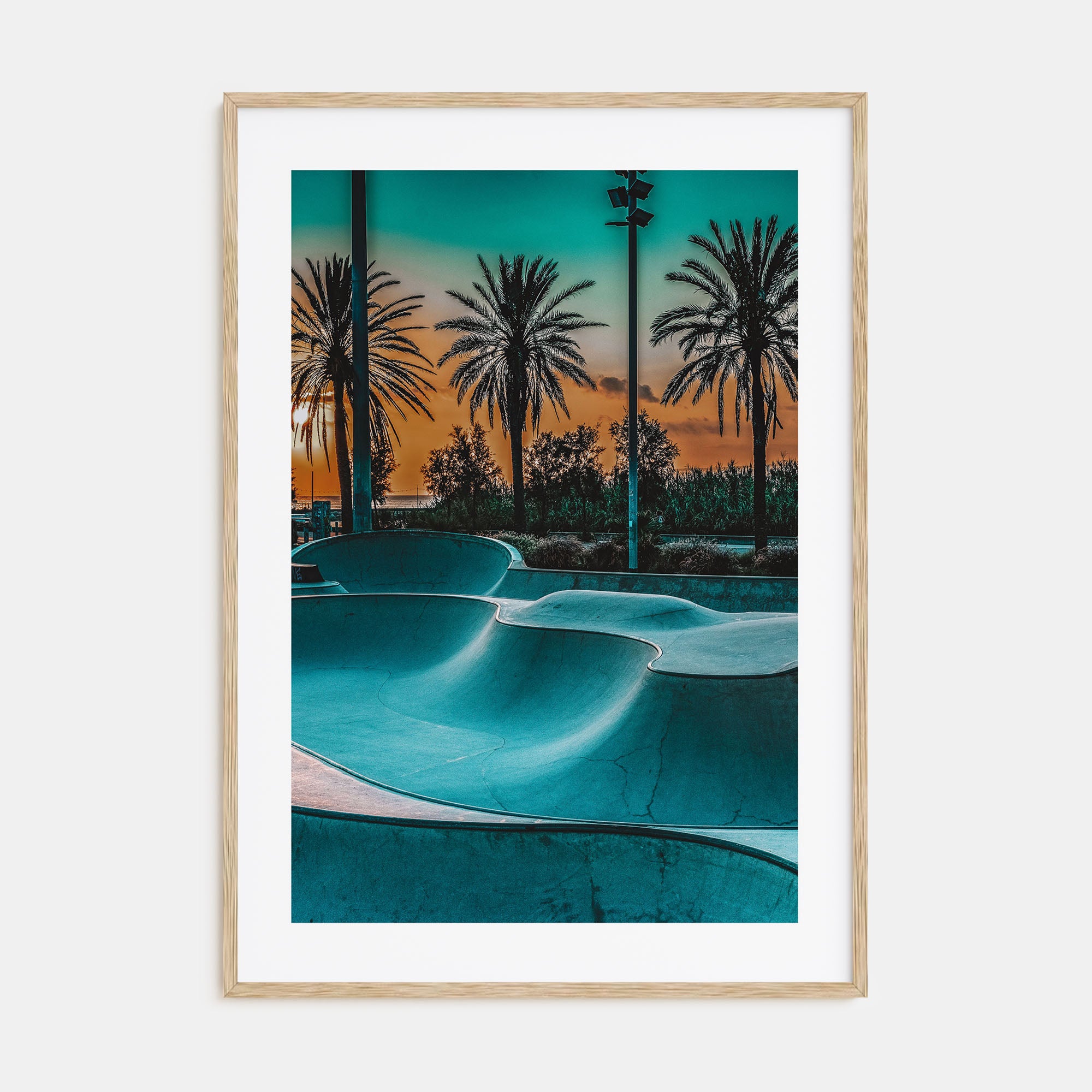 Skatepark Photo Color No 1 Poster