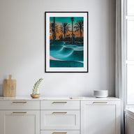 Skatepark Photo Color No 1 Poster