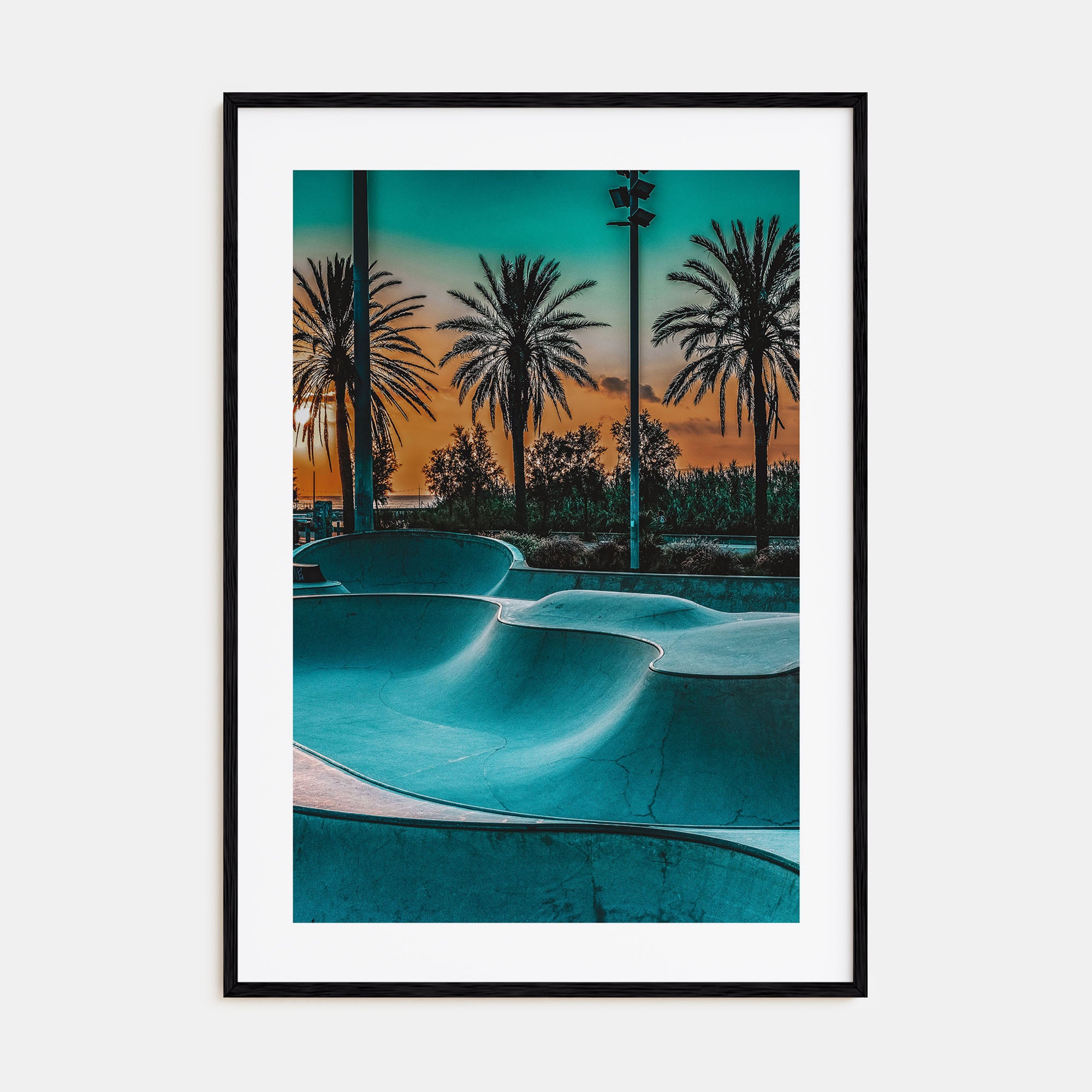 Skatepark Photo Color No 1 Poster