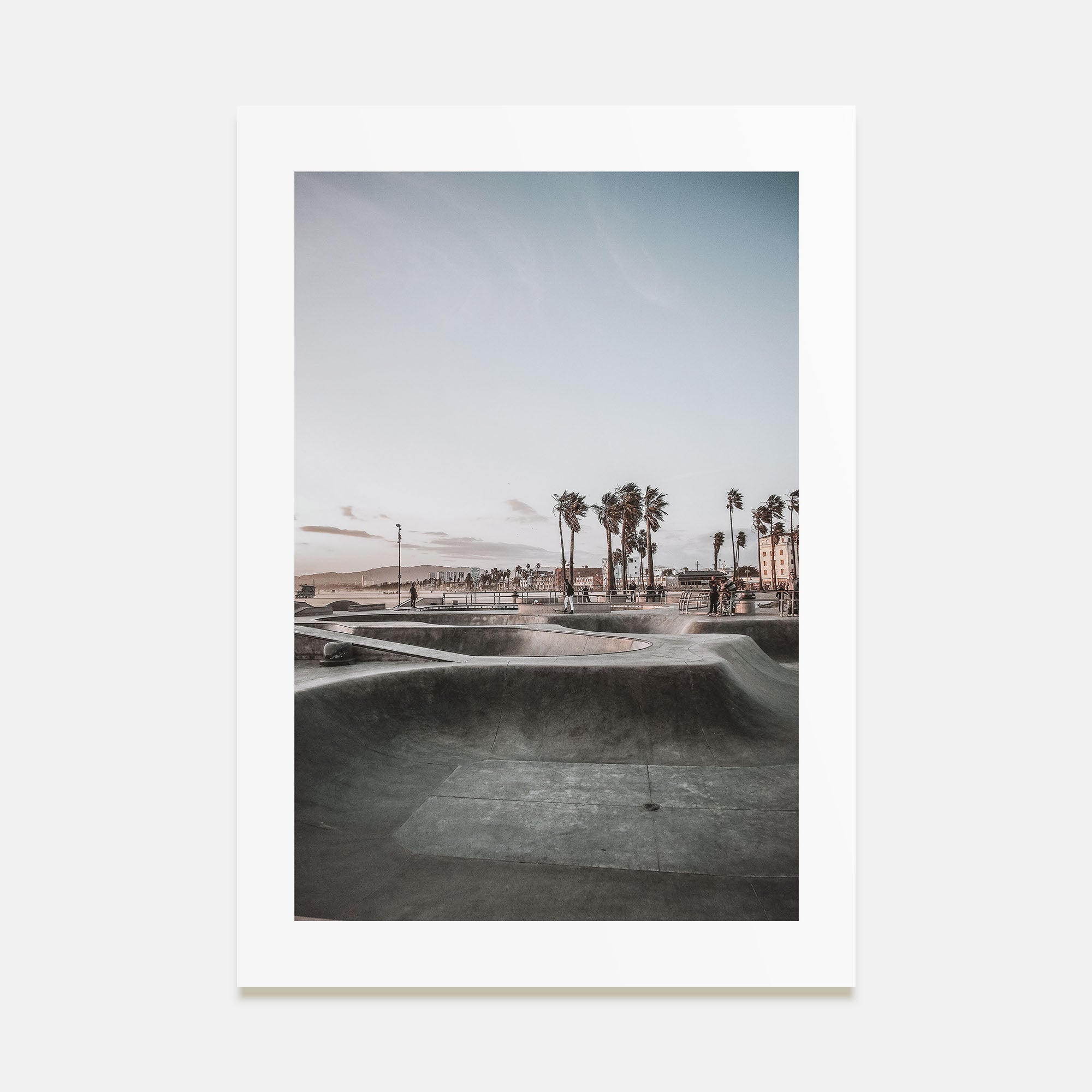 Skatepark Photo Color No 2 Poster