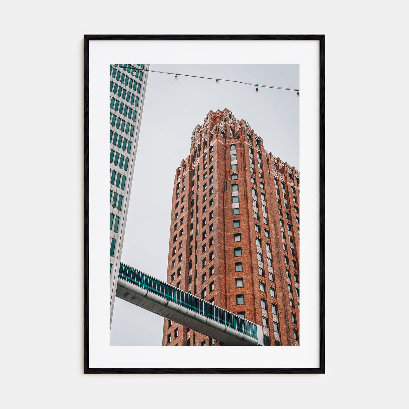 Skybridge Photo Color Poster