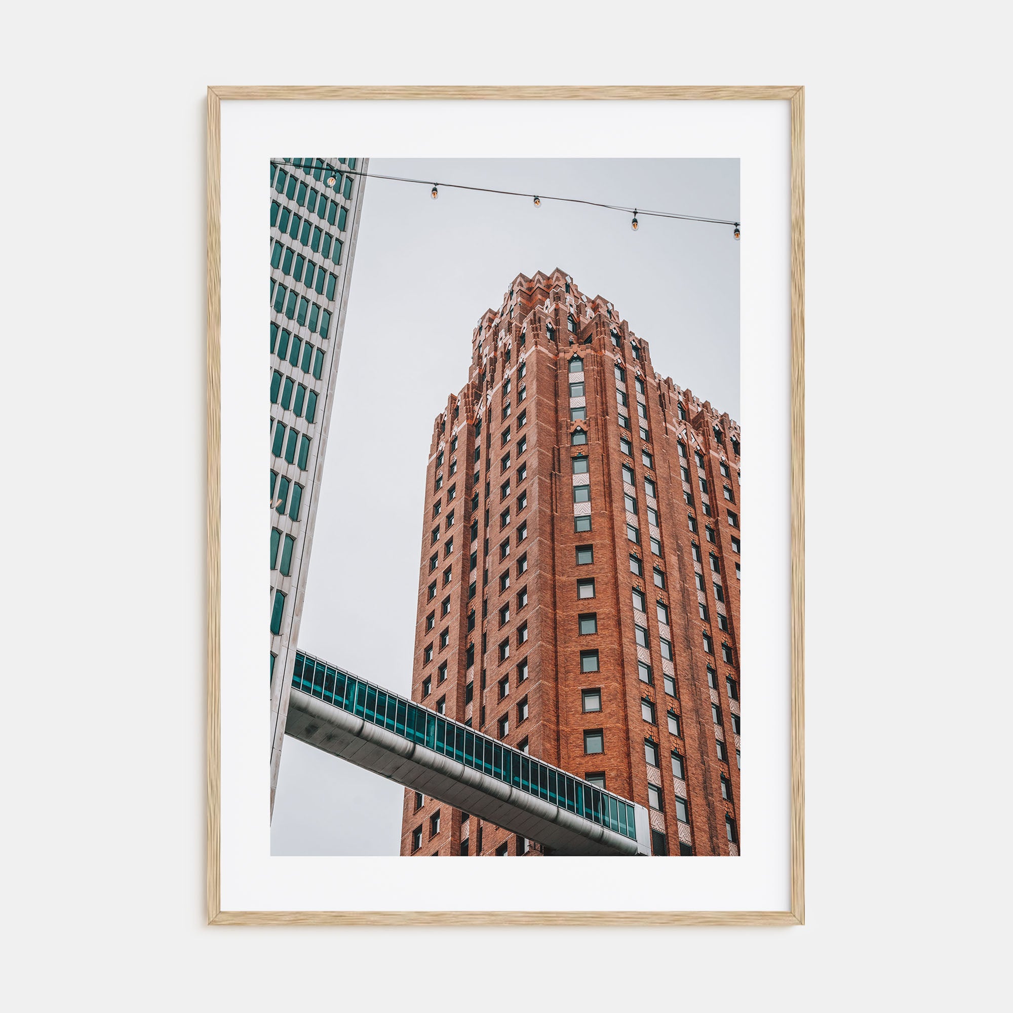 Skybridge Photo Color Poster