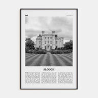 Slough Travel B&W Poster