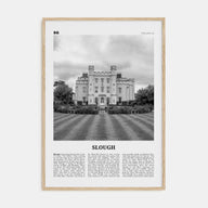 Slough Travel B&W Poster