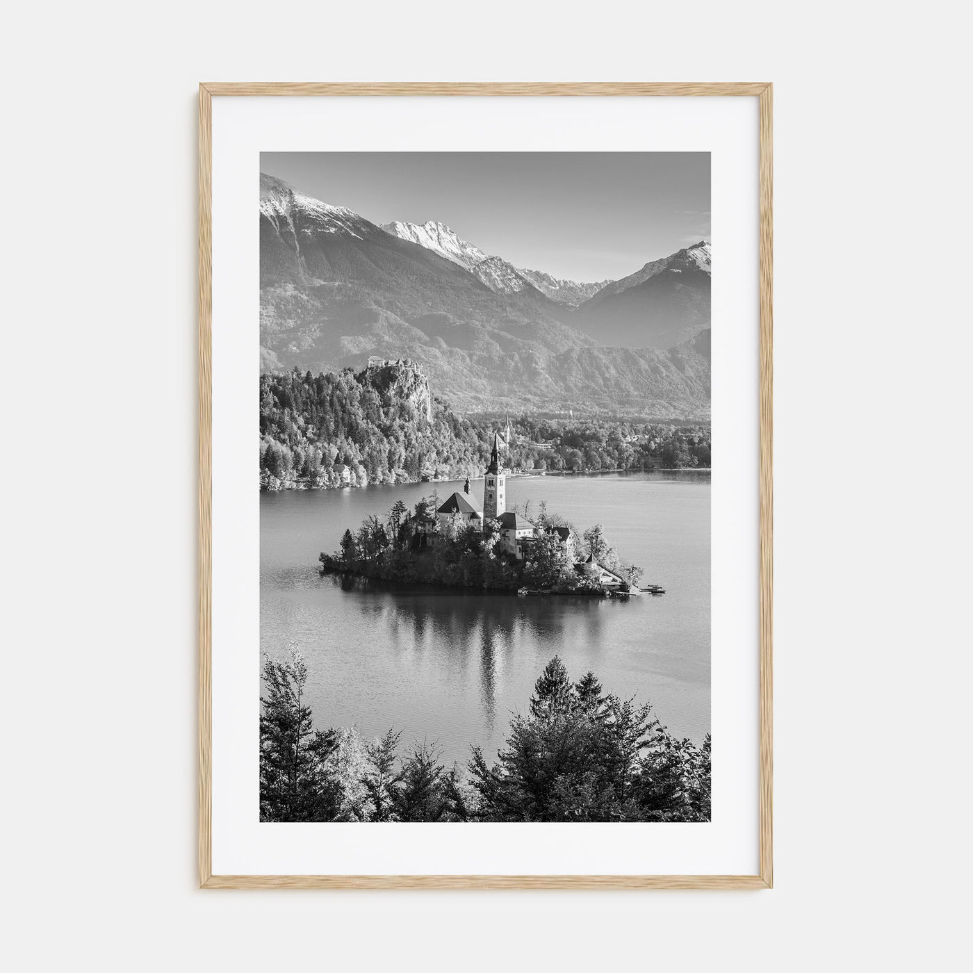 Slovenia Photo B&W Poster