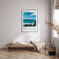 Snapper Rocks Travel Color Poster