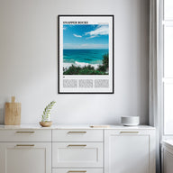 Snapper Rocks Travel Color Poster