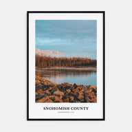 Snohomish County Portrait Color Poster