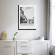 Soho, London Portrait B&W No 2 Poster