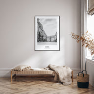 Soho, London Portrait B&W No 2 Poster