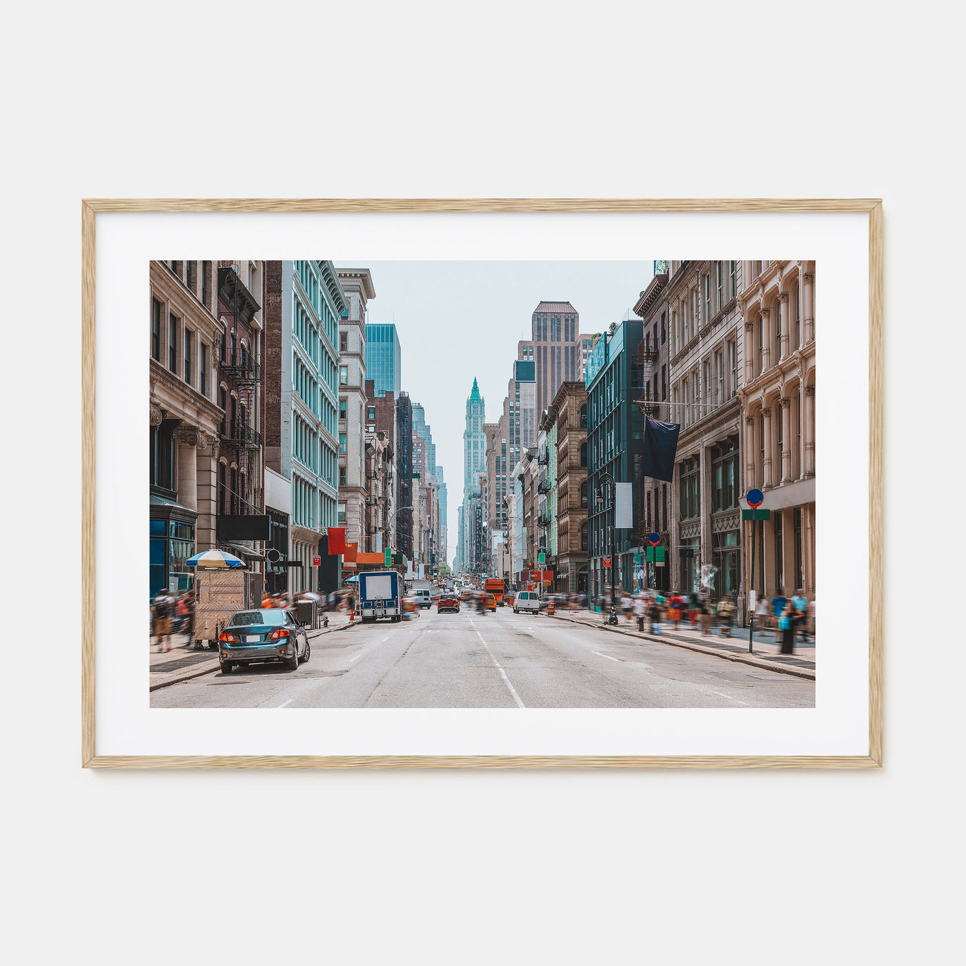 SoHo, New York City Landscape Color Poster