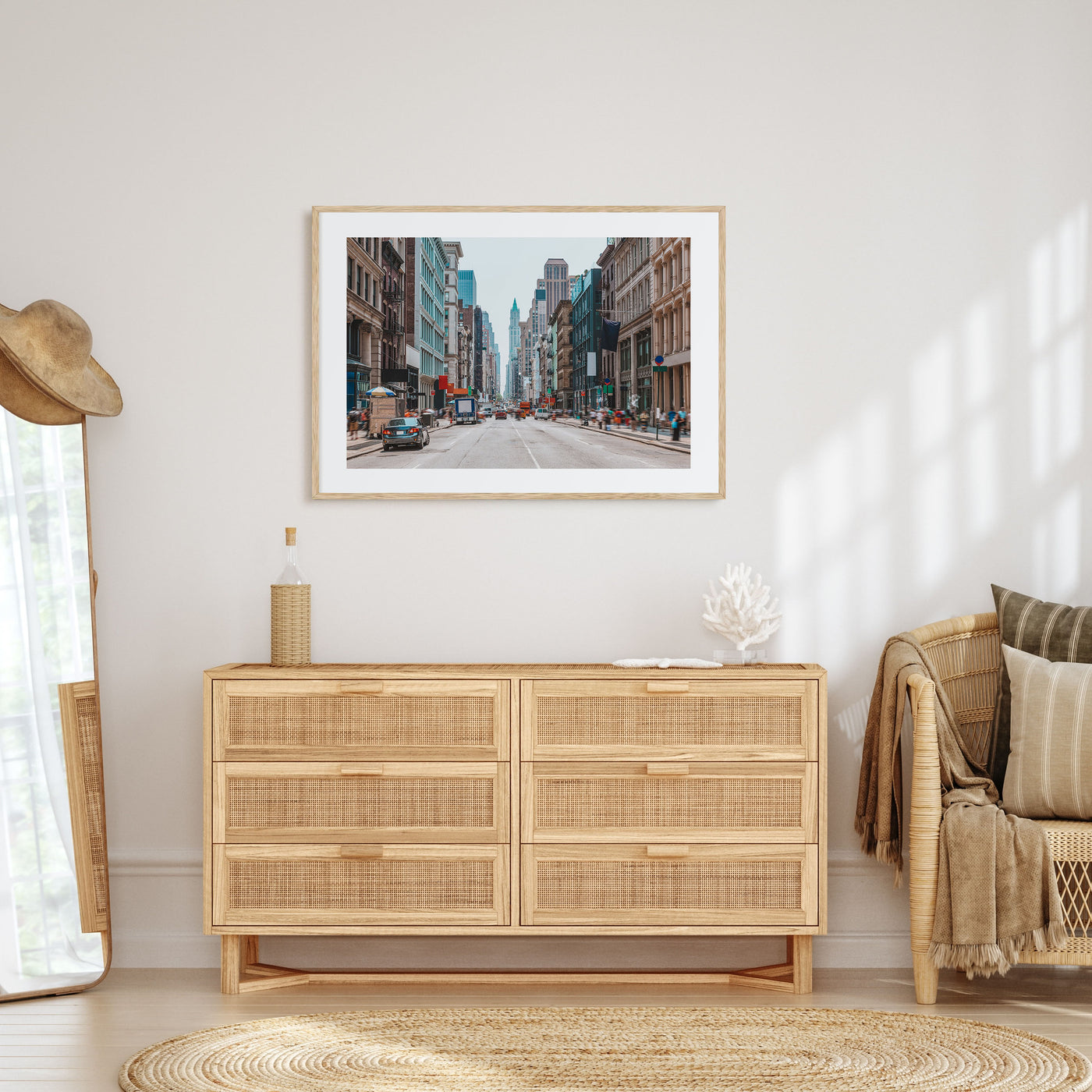 SoHo, New York City Landscape Color Poster