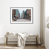 SoHo, New York City Landscape Color Poster