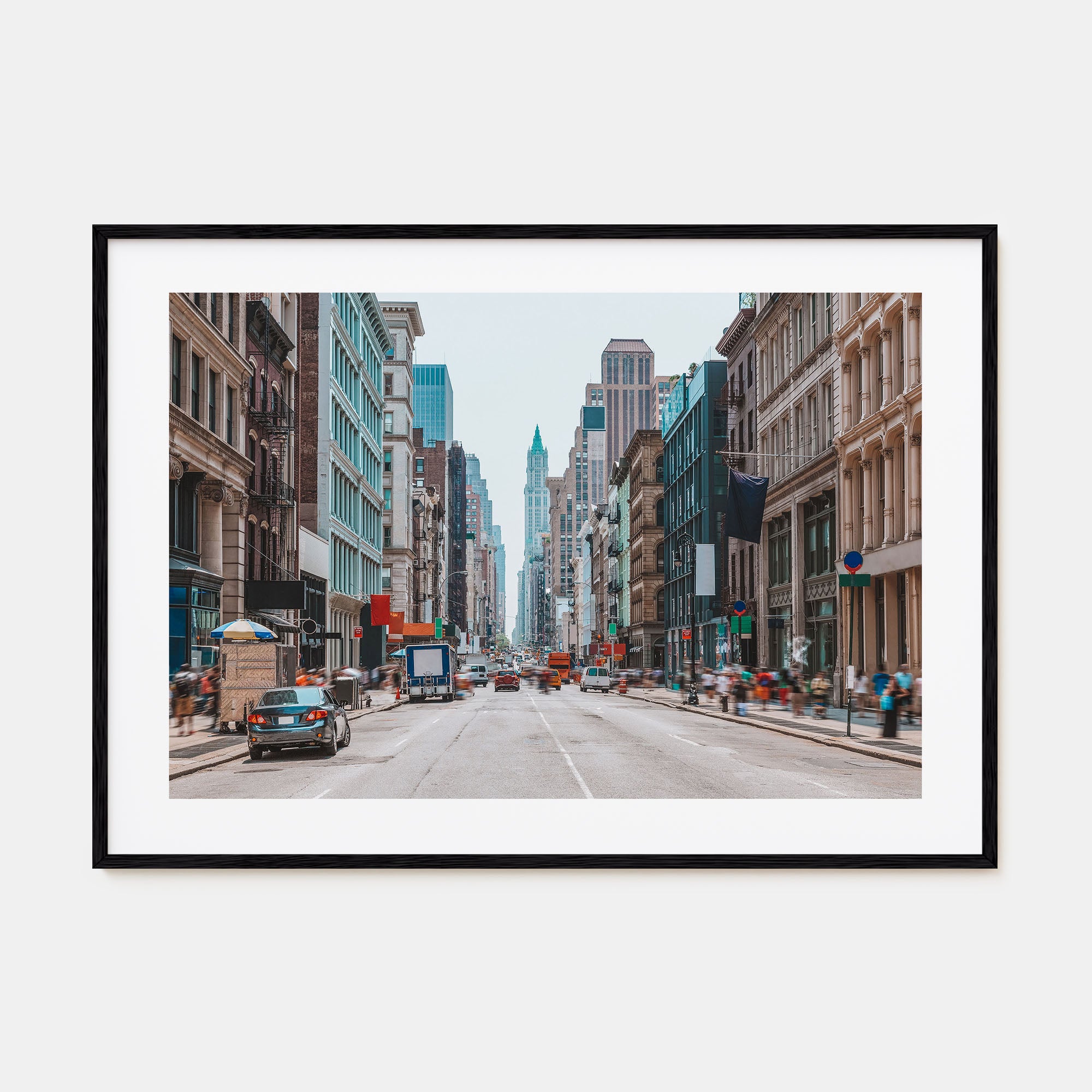 SoHo, New York City Landscape Color Poster
